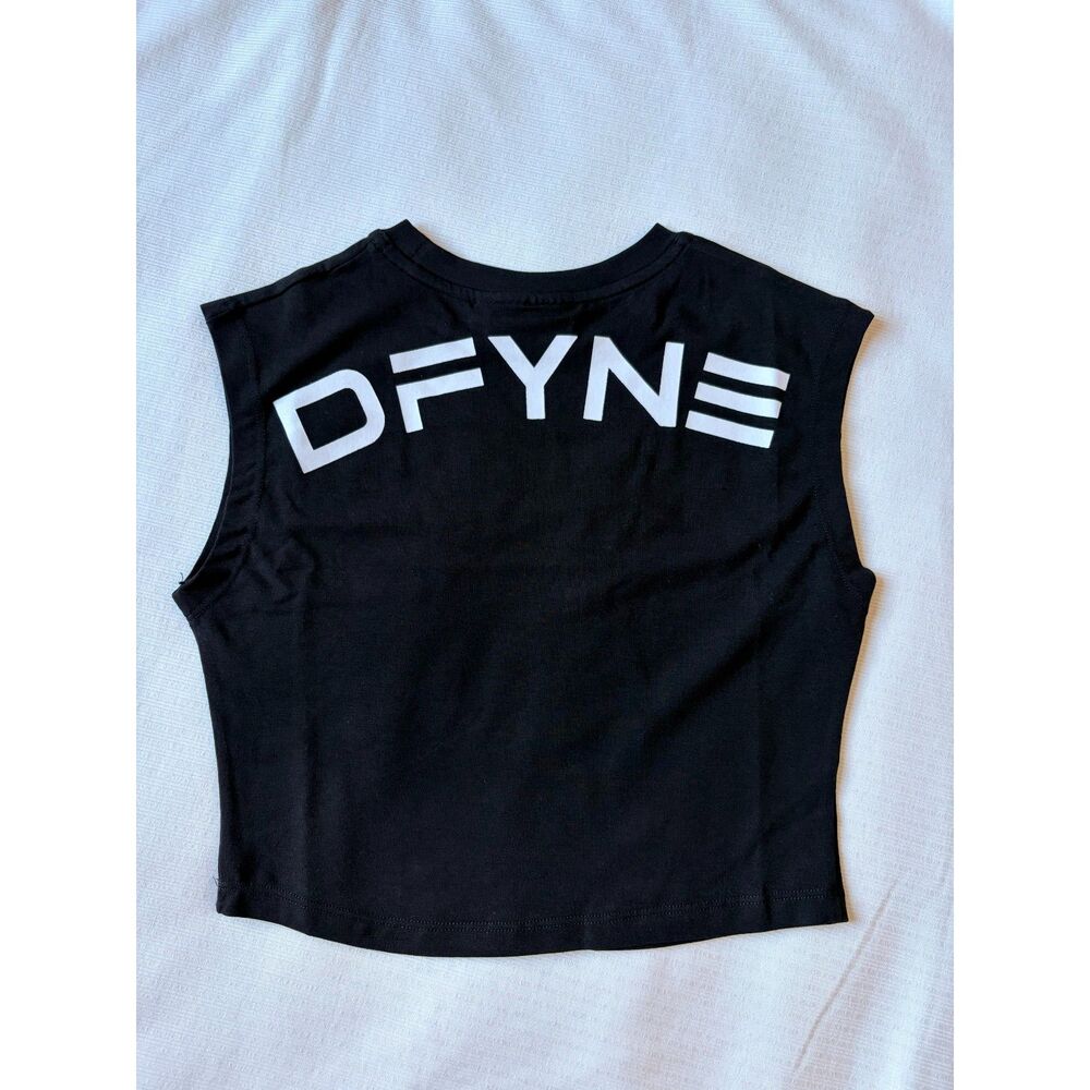DFYNE Signature Baby Tee Black Size M